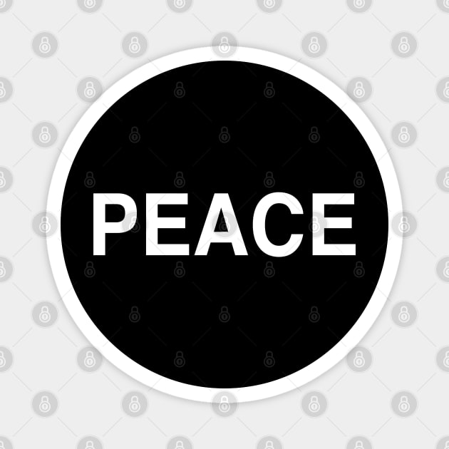 Peace Magnet by StickSicky